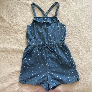 100% Cotton Star Print Romper